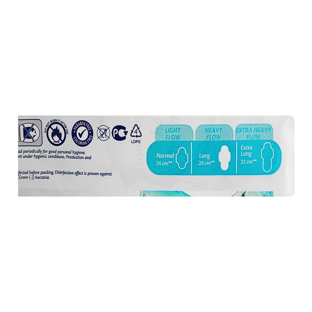 Molped Extra Hygiene Shield Maxi Thick Sanitary Pads, Long, 18 Pads Value Pack - Image 6