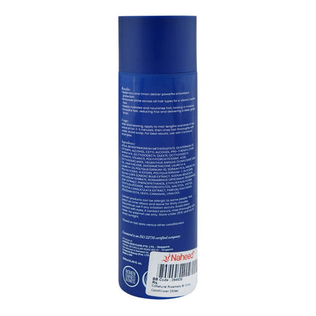 CoNatural Rosemary & Onion Conditioner, Free From Paraben, Silicone & Sulphates, For Smooth & Healthy Hair, 250ml - Image 6