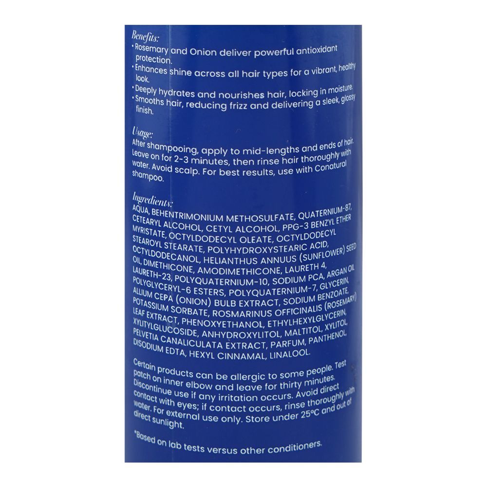 CoNatural Rosemary & Onion Conditioner, Free From Paraben, Silicone & Sulphates, For Smooth & Healthy Hair, 250ml - Image 5