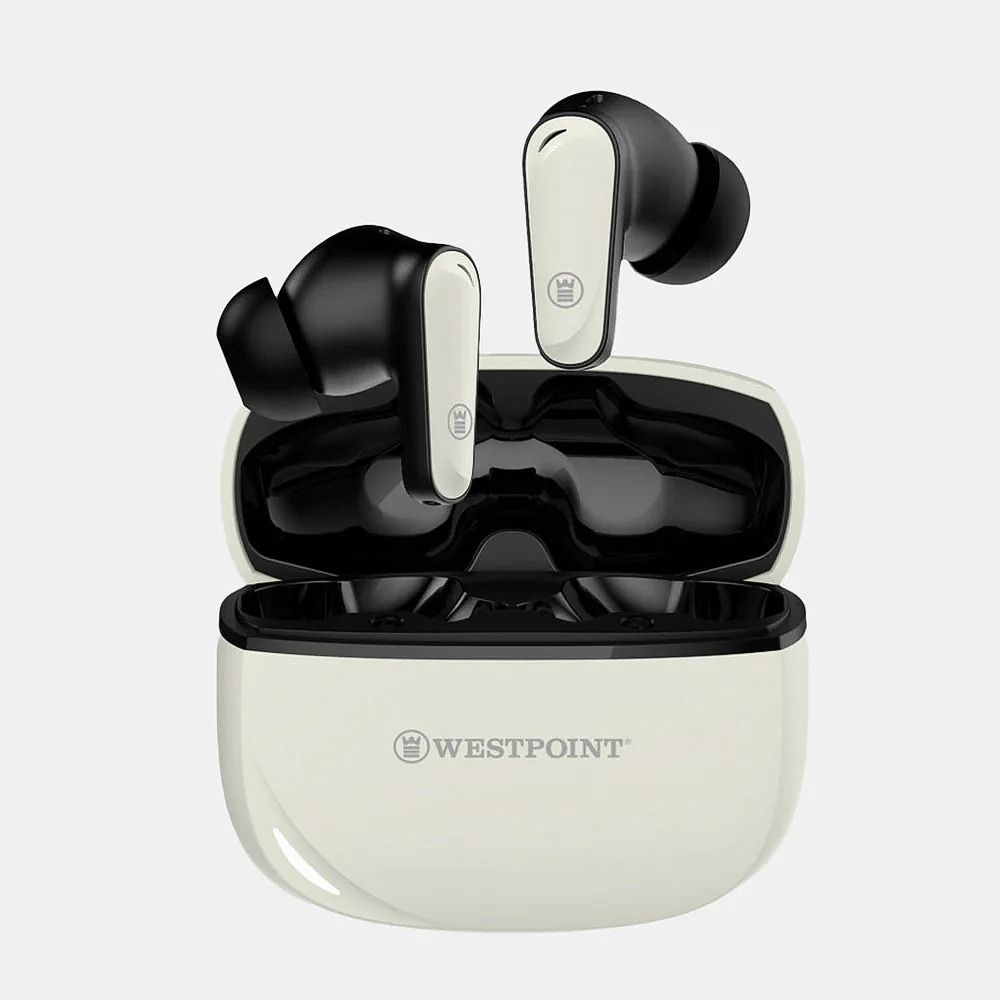 West Point TWS Stereo Wireless Earbuds, Quad Mic & ENC, Support Type-C, WP-130 - Main Image