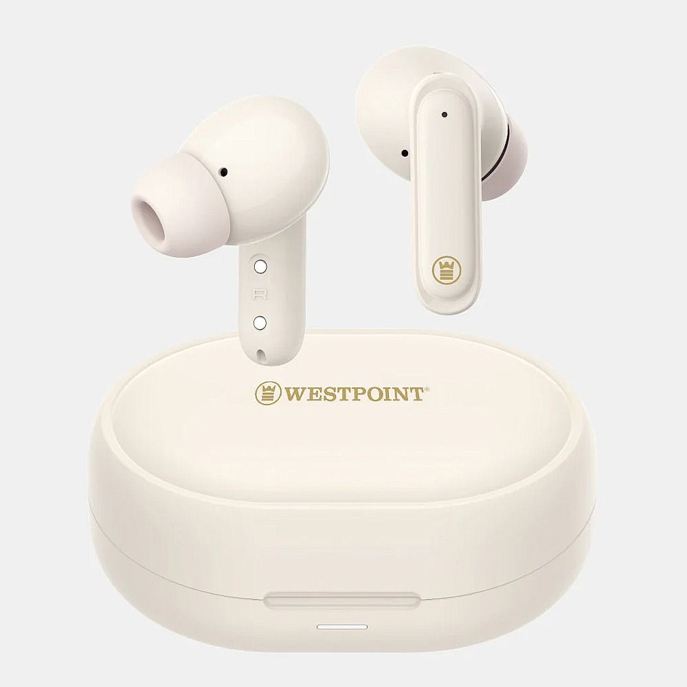 West Point TWS Stereo Wireless Earbuds, Quad Mic & ENC, Support Type-C, WP-125 - Main Image