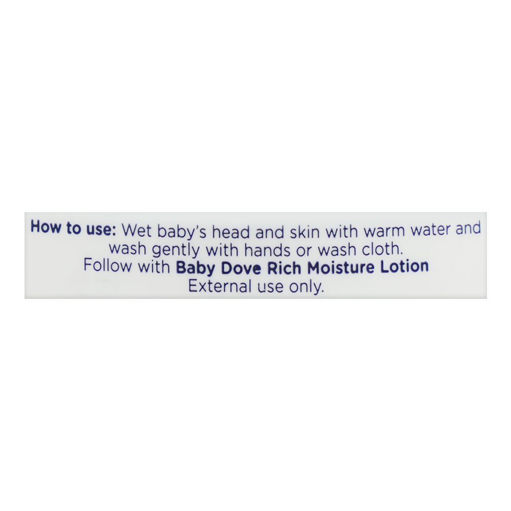 Dove Baby Rich Moisture Hair To Toe Baby Wash, 400ml - Image 3