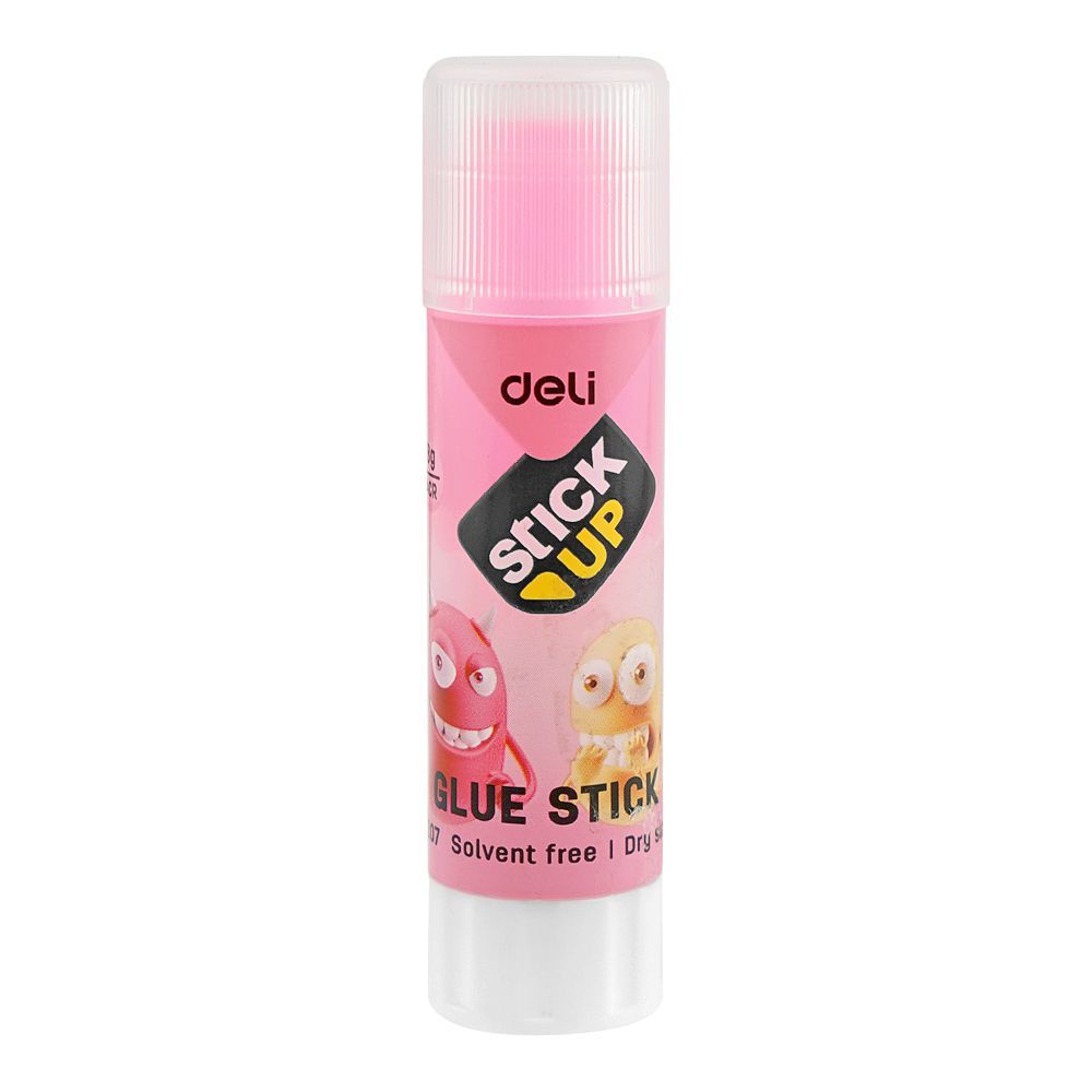 Deli Glue Stick, Pink, 8g, EA20700 - Main Image