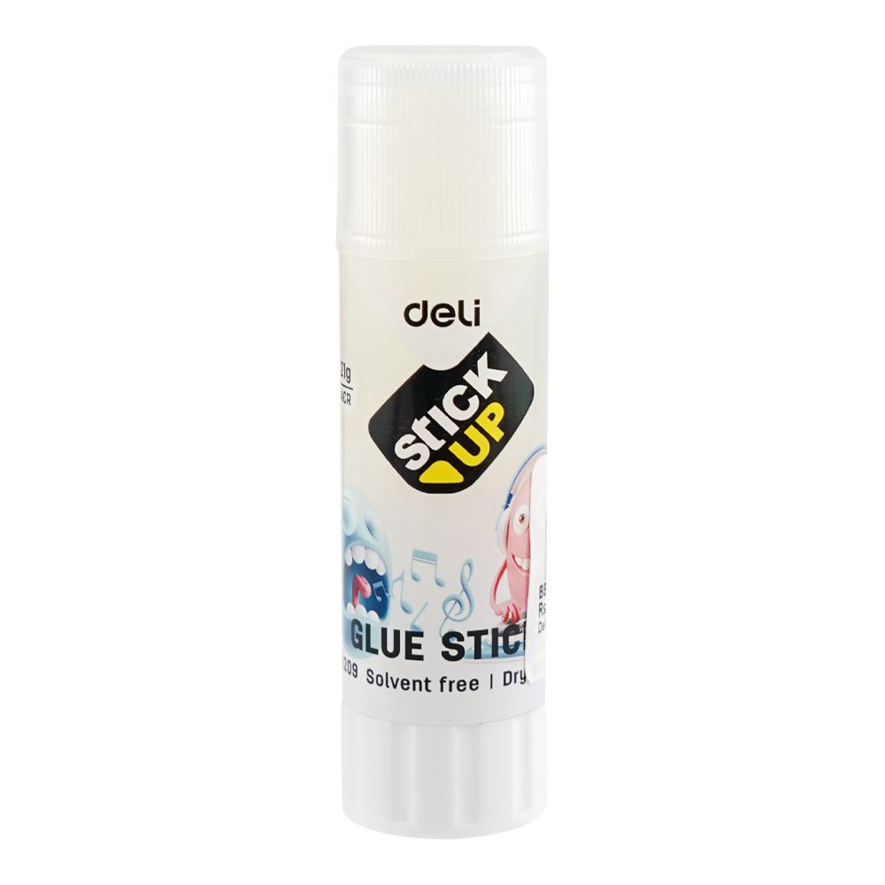 Deli Glue Stick, White, 21g, EA20900 - Main Image