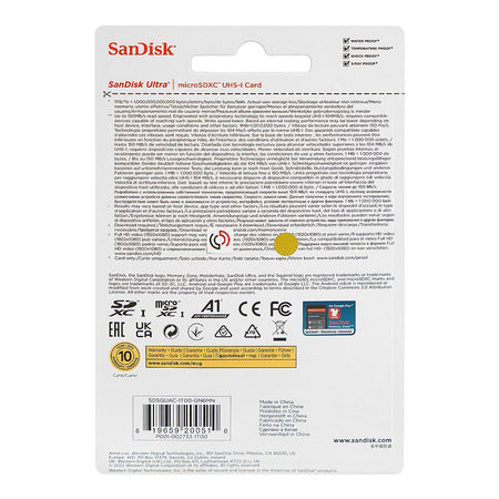 Sandisk Ultra Micro SDXC UHS-1 Card, 150MB/s, 1TB - Image 3