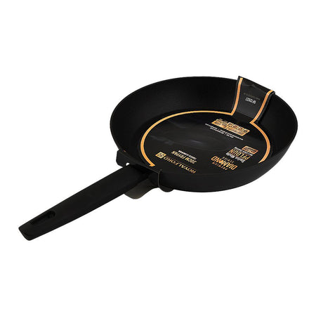 Royalford Diamond Forged Frypan 30cm, Black, RF12657 - Main Image