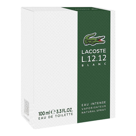 Lacoste L.12.12 Blanc Eau Intense, Eau de Toilette, For Men, 100ml - Image 2