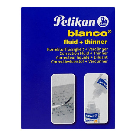 Pelikan Blanco Correction Fluid Plus Thinner 2 X 20ml 931D, 335877 - Image 3