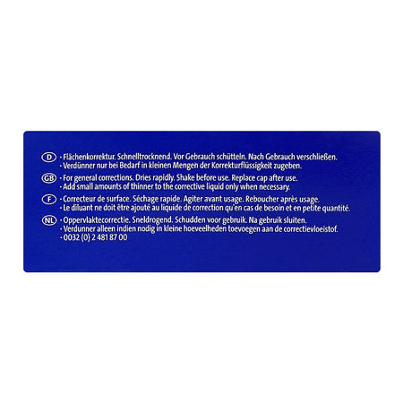 Pelikan Blanco Correction Fluid Plus Thinner 2 X 20ml 931D, 335877 - Image 5
