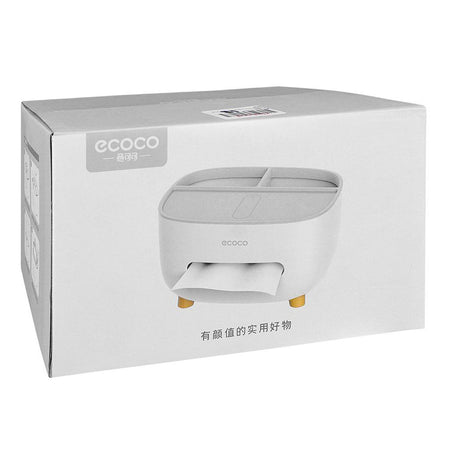 Ecoco 3in1 Desktop Tissue Box, Sea Blue - Image 5
