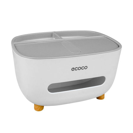 Ecoco 3in1 Desktop Tissue Box, Grey - Main Image