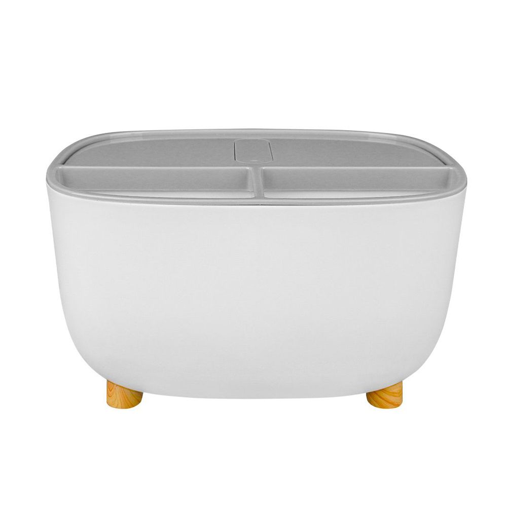 Ecoco 3in1 Desktop Tissue Box, Grey - Image 2