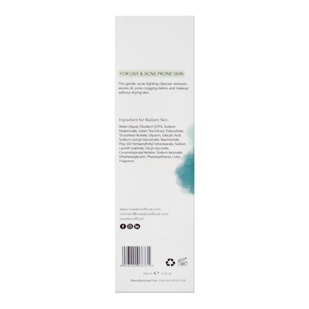 Oneskin Pore Purifying Gentle Gel Cleanser, 150ml - Image 4