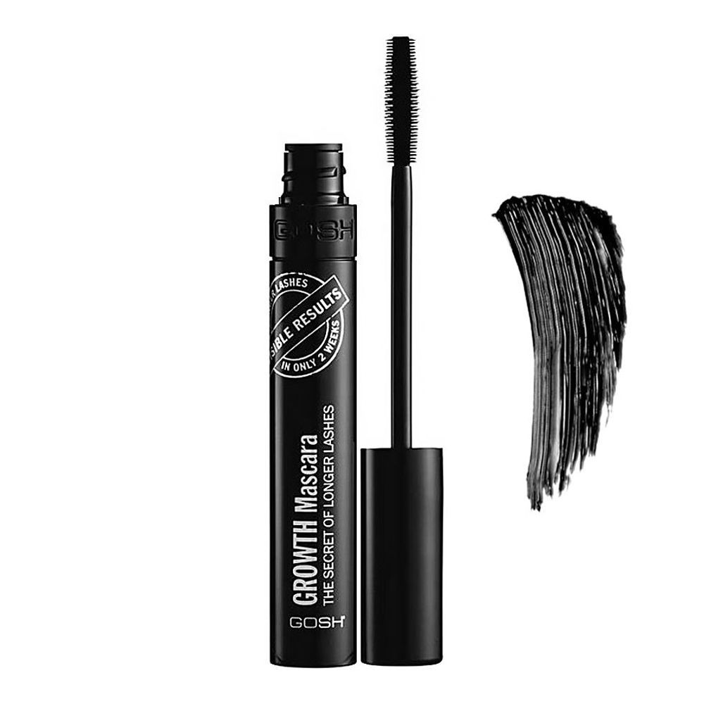 Gosh The Secret Of Longer Lashes, Growth Mascara Black, 10ml - Main Image