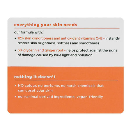 Simple Protect' N' Glow Antioxidant Vitamin C+E+Ginger Root Brightening Gel Cream, 50ml - Image 2