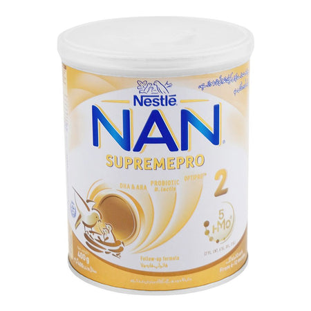 Nestle Nan-2 Supremepro Optipro Milk Powder, 400g Tin - Main Image