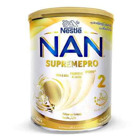 Nestle Nan-2 Supremepro Optipro Milk Powder, 400g Tin - Image 2