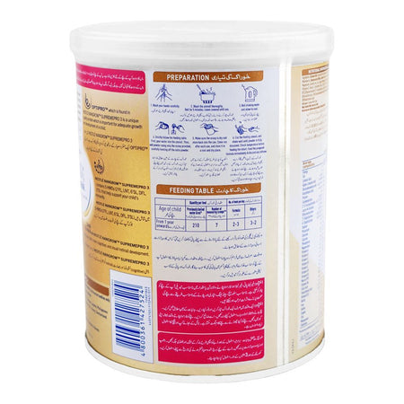 Nestle Nan Grow-3 Supremepro Optipro Milk Powder, 400g Tin - Image 2