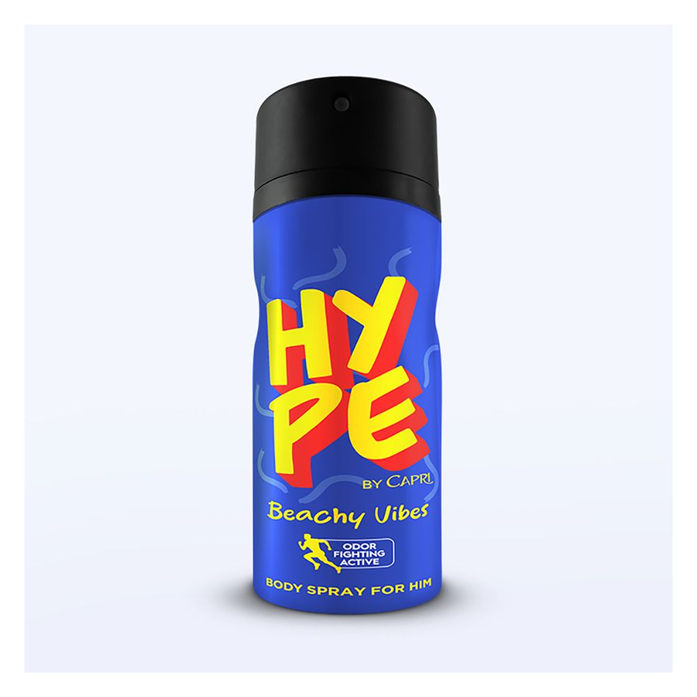 Hype Beachy Vibes Body Spray, For Men, 150ml - Main Image