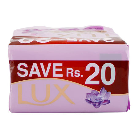 Lux Nourished Glow Purple Lotus Soap, 128g Each, 3-Pack - Image 2