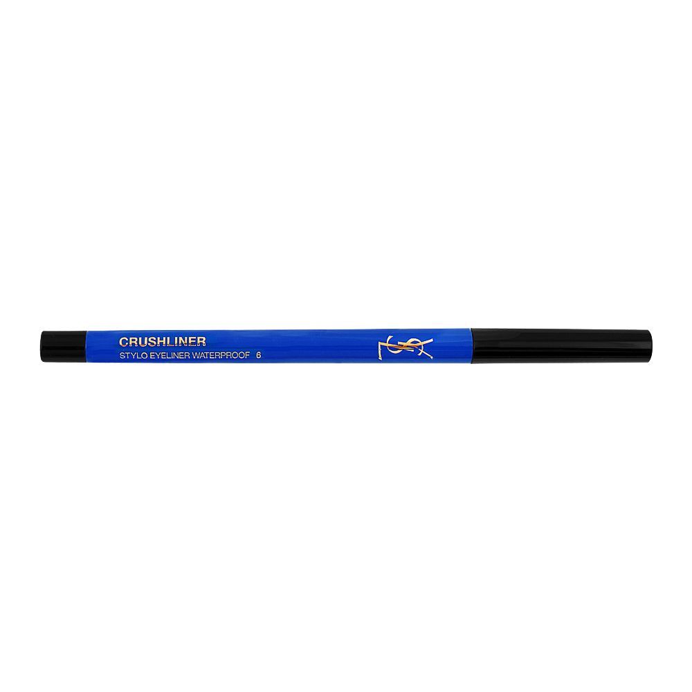Yves Saint Laurent Crush Liner Stylo Waterproof Long-Wear Precise Eyeliner, 6 Bleu Enigmatique, 0.35g - Main Image