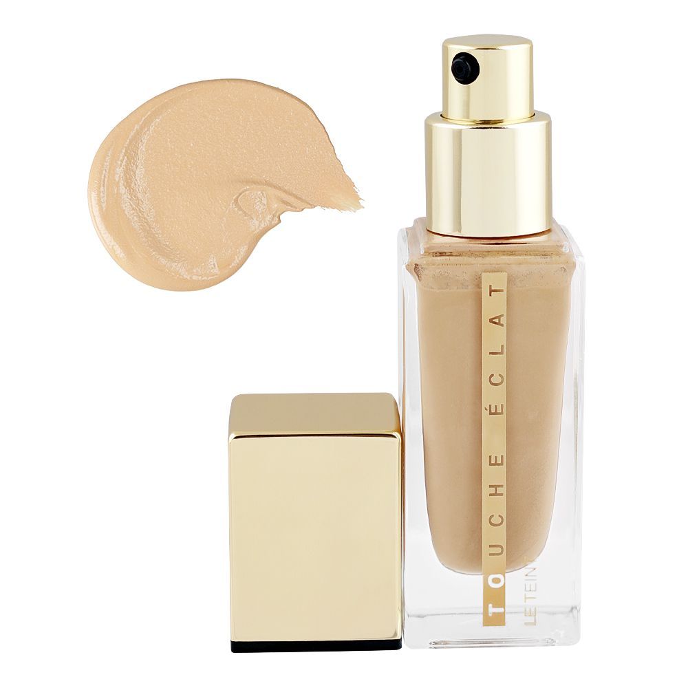 Yves Saint Laurent Touche E'Clat Le Teint Long Wear Glow, Medium Coverage Foundation, B 60 Amber - Main Image