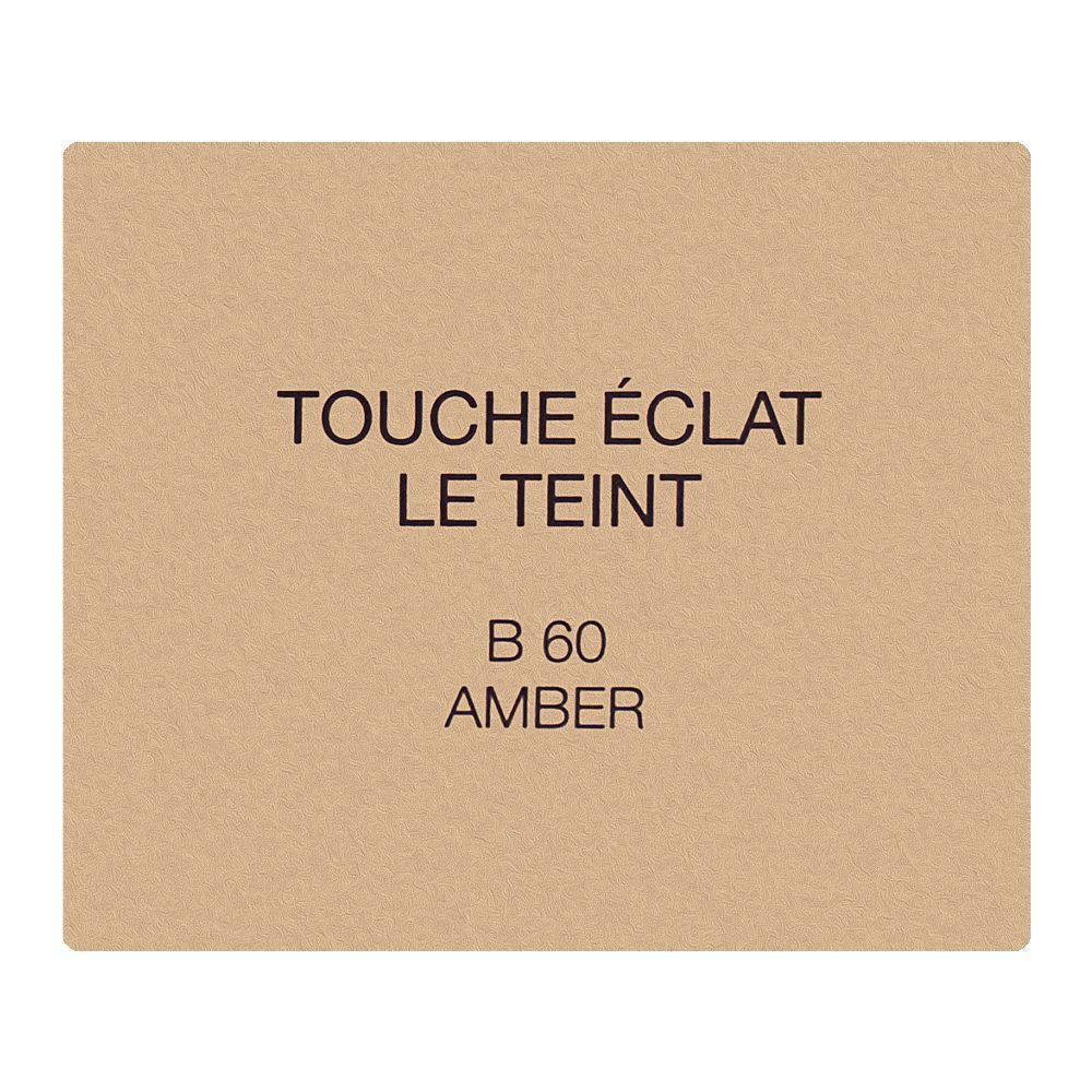 Yves Saint Laurent Touche E'Clat Le Teint Long Wear Glow, Medium Coverage Foundation, B 60 Amber - Image 7