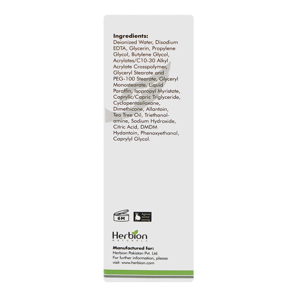 Herbion Claree Purifying Tea Tree Serum, 30ml - Image 4
