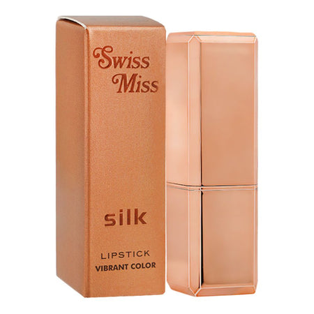 Swiss Miss Silk Vibrant Color Lipstick, 705 Almond Ice, 5.1g - Image 2