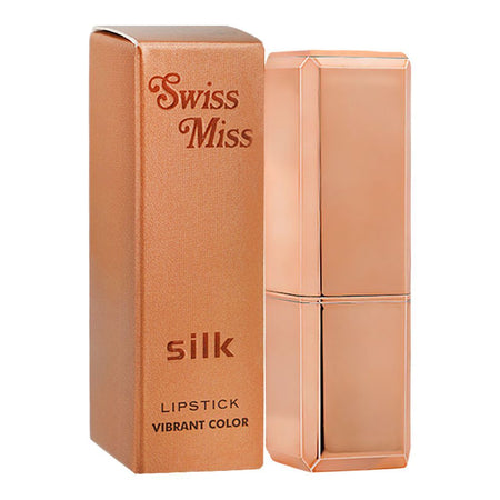 Swiss Miss Silk Vibrant Color Lipstick, 727 Coral Ice, 5.1g - Image 2