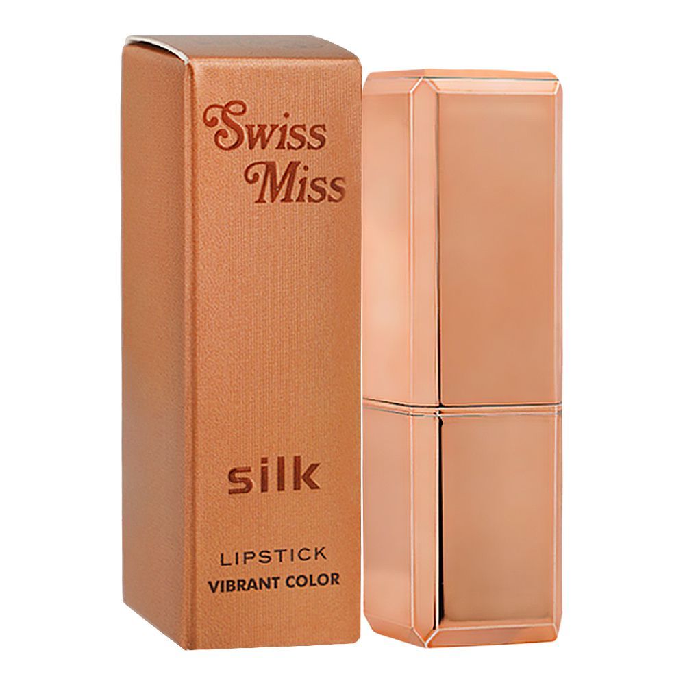 Swiss Miss Silk Vibrant Color Lipstick, 701 Dusky Rose, 5.1g - Image 2