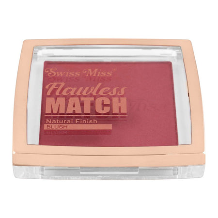 Swiss Miss Flawless Match Natural Finish Blush, SM004 Grace Berry, 11g - Image 2