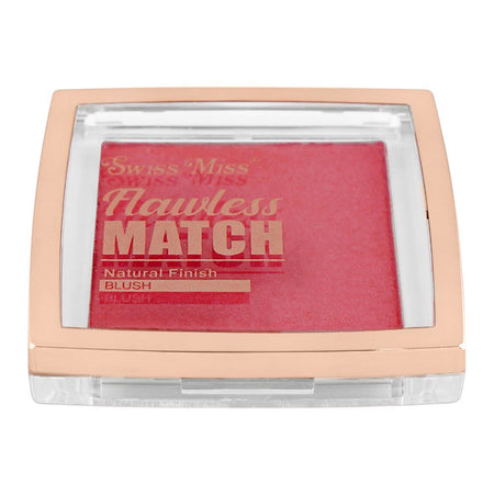 Swiss Miss Flawless Match Natural Finish Blush, SM003 Romantic Pink, 11g - Image 2