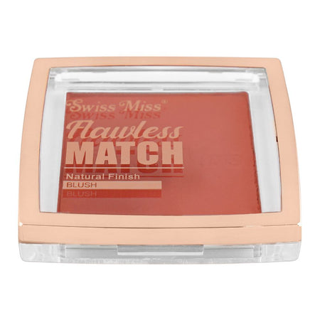Swiss Miss Flawless Match Natural Finish Blush, SM002 Glamorous Rose, 11g - Image 2