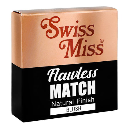 Swiss Miss Flawless Match Natural Finish Blush, SM002 Glamorous Rose, 11g - Image 4