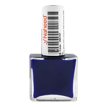 Swiss Miss Silk Lacquer Nail Enamel, 604 Denim - Image 2