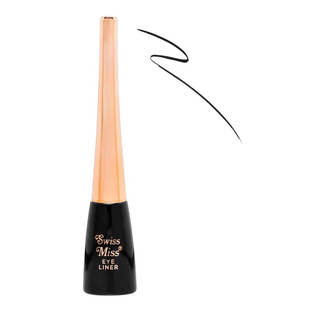 Swiss Miss Water Resistant Long Lasting Deep, Black Eyeliner - Main Image