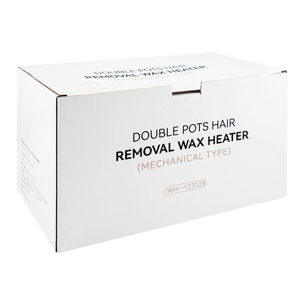 Double Pots Hair Removal Wax Heater 200W, WH-Y23128 - Image 2