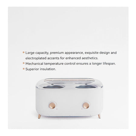 Double Pots Hair Removal Wax Heater 200W, WH-Y23128 - Image 3
