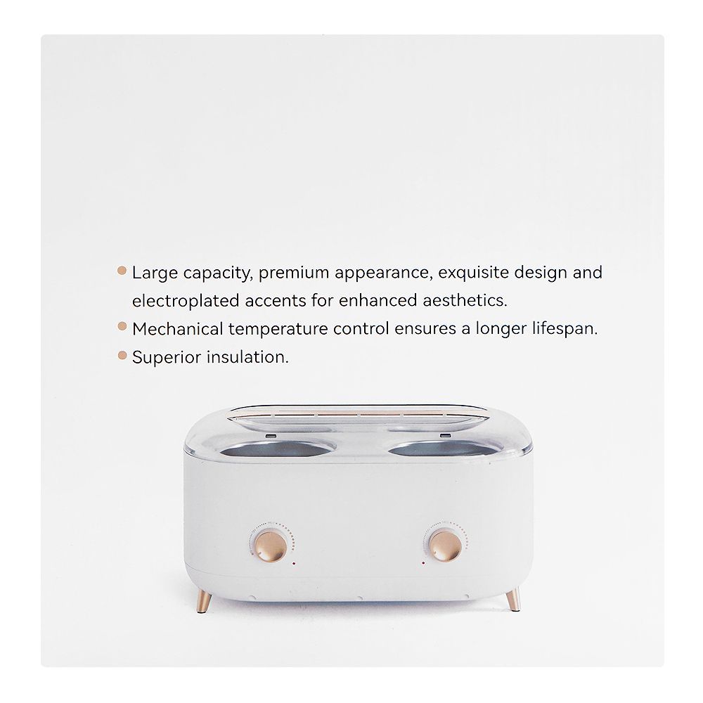 Double Pots Hair Removal Wax Heater 200W, WH-Y23128 - Image 3