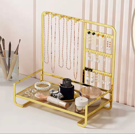 Elegant Metal Jewelry Stand - Image 2