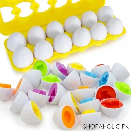 12pcs eggs matching game for kids image2