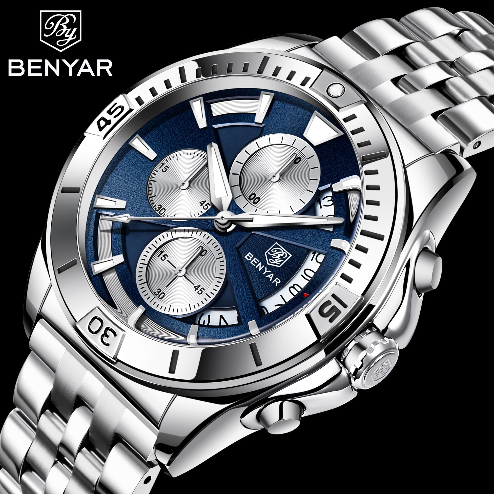 Benyar BY-5180 Skymaster Chronograph Watch main image