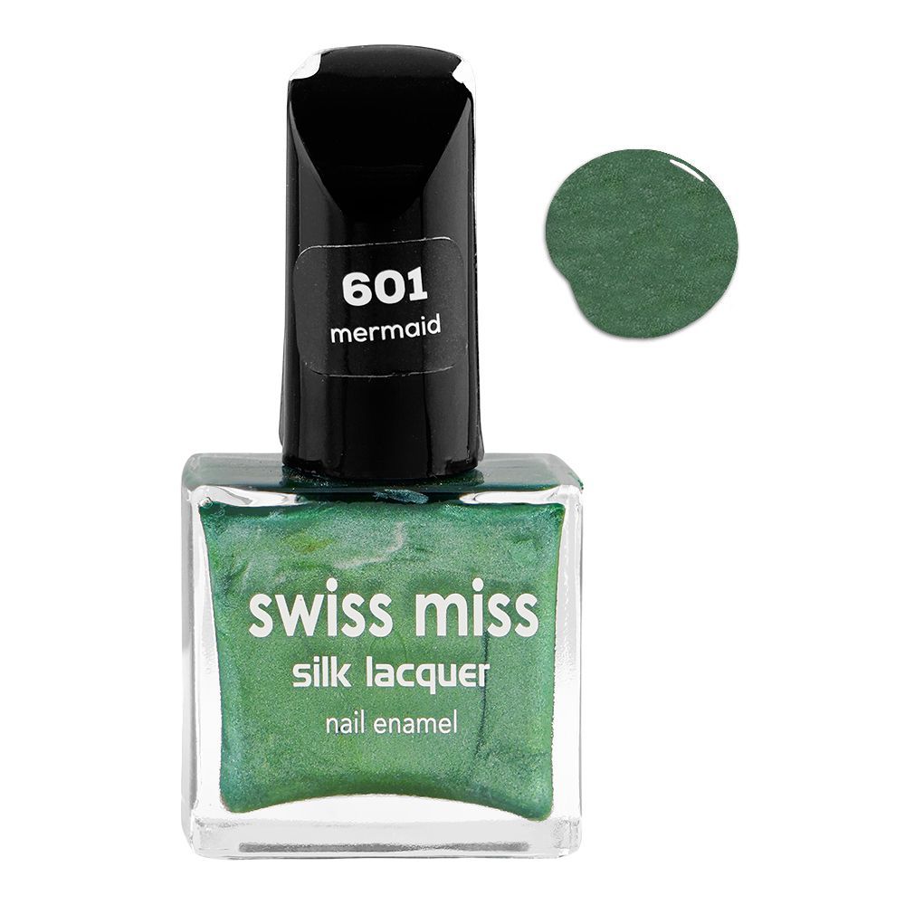 Swiss Miss Silk Lacquer Nail Enamel, 601 Mermaid - Main Image