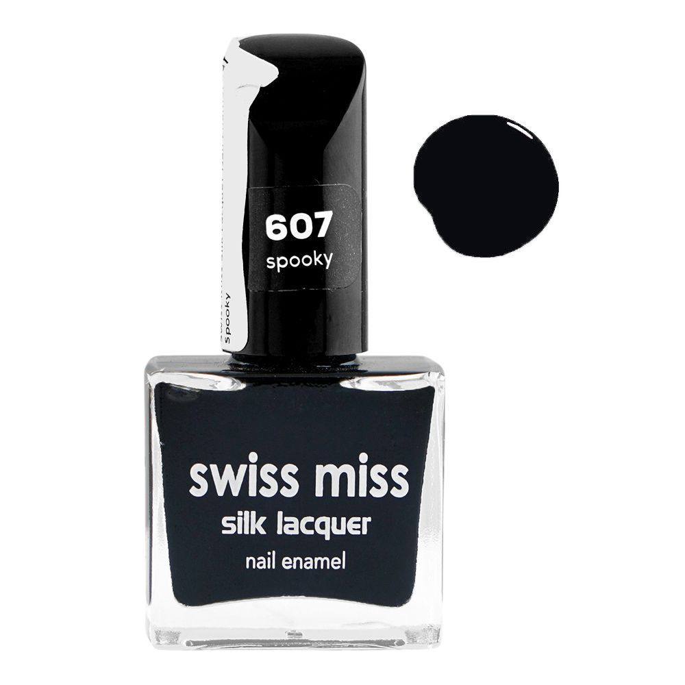 Swiss Miss Silk Lacquer Nail Enamel, 607 Spooky - Main Image
