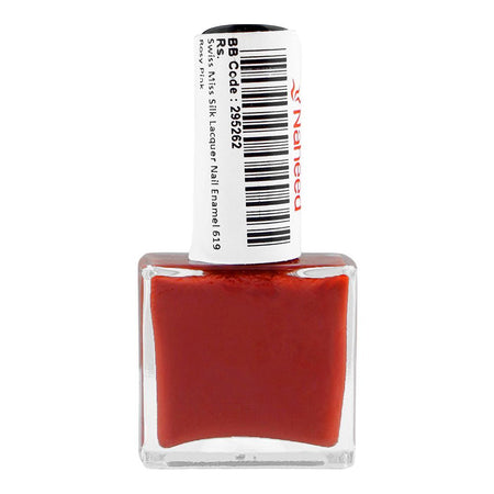 Swiss Miss Silk Lacquer Nail Enamel, 619 Rosy Pink - Image 2