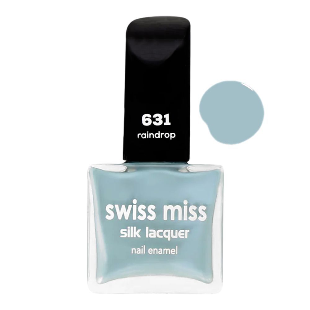 Swiss Miss Silk Lacquer Nail Enamel, 631 Raindrop - Main Image