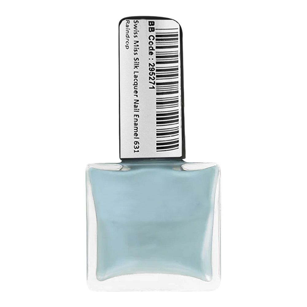 Swiss Miss Silk Lacquer Nail Enamel, 631 Raindrop - Image 2