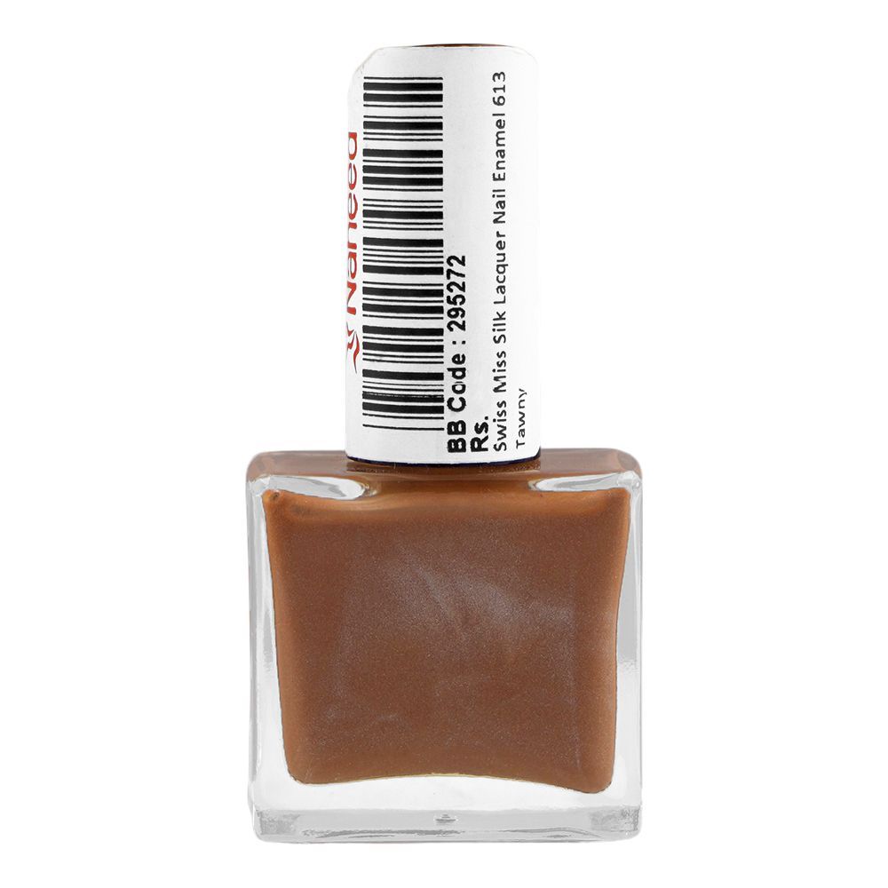 Swiss Miss Silk Lacquer Nail Enamel, 613 Tawny - Image 2