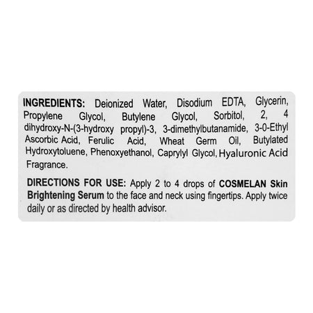 Montis Cosmelan Skin Brightening Serum, 30ml - Image 4
